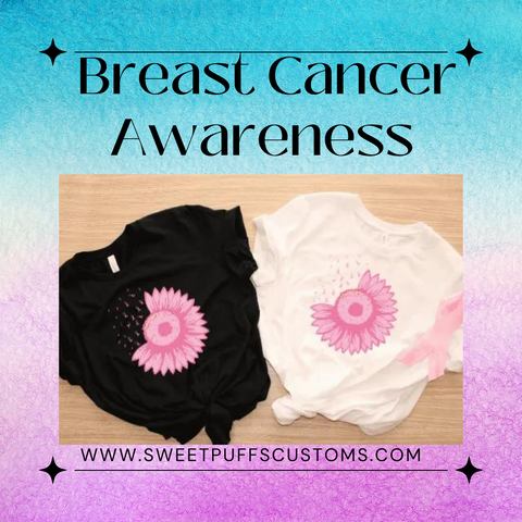 Breast Cancer Ribbon Flower