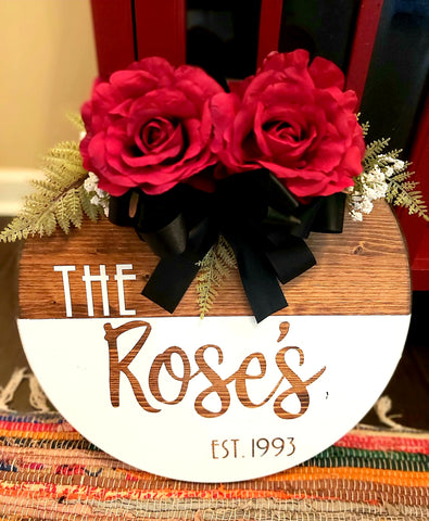 Personalized Door Sign