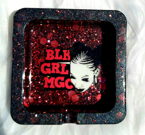 Black Girl Magic red and black
