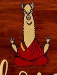 Llama Door Sign