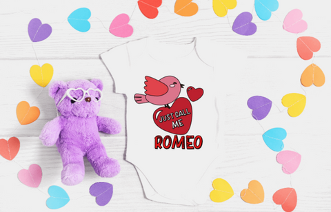 Just Call Me Romeo Onesies